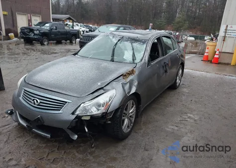 2010 Infiniti G37X z USA, uszkodzony, nr VIN JN1CV6AR7AM459764